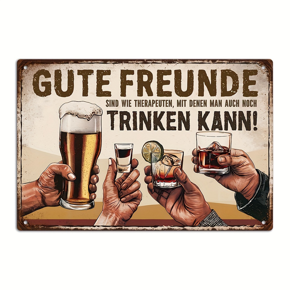 German Vintage Metal Sign, Goo - Brass Weight Plate review and price