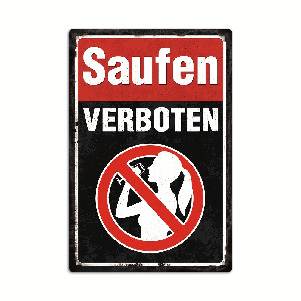 German Vintage Metal Sign, Goo - Brass Weight Plate review and price