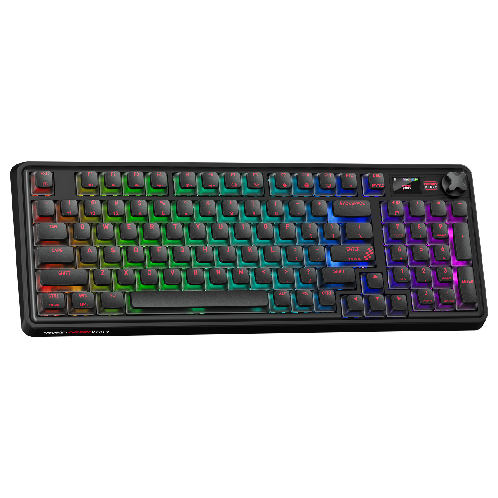 wegear & Cherry XTRFY PIXIU98  - Gaming Keyboard Thocky review and price