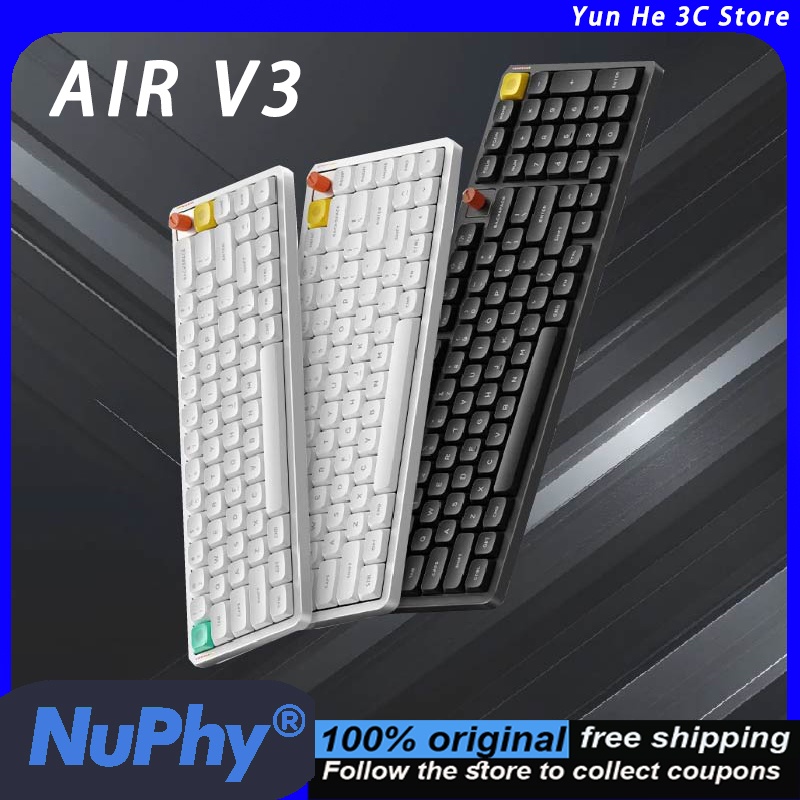 NuPhy Air V3 Low Profile Mecha - Gaming Keyboard That Is Quiet review and price