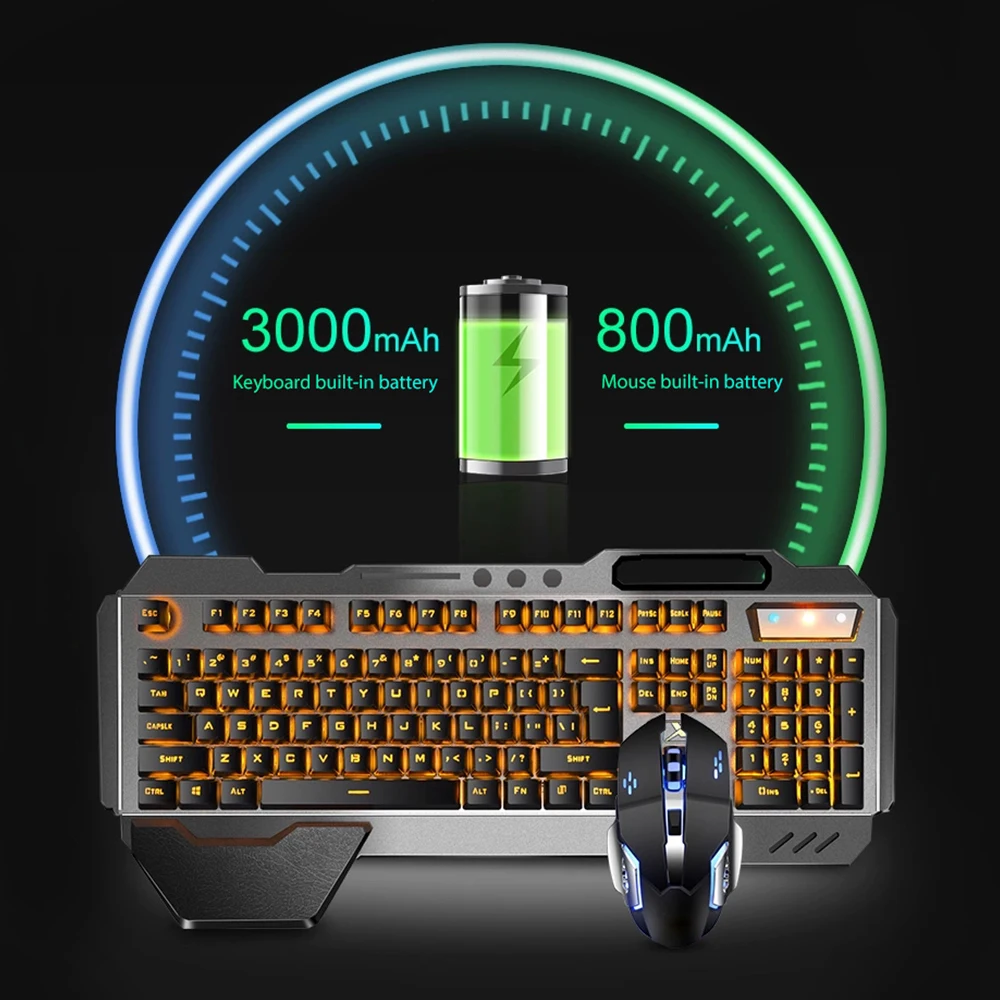 K680 Rechargeable 2.4G wireles - Gaming Keyboard Bluetooth review and price