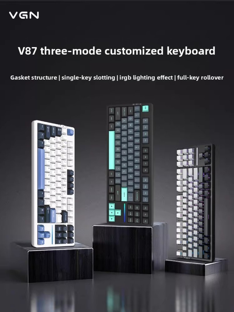 VGN V87 TKL Wireless Mechanica - Gaming Keyboard Thocky review and price