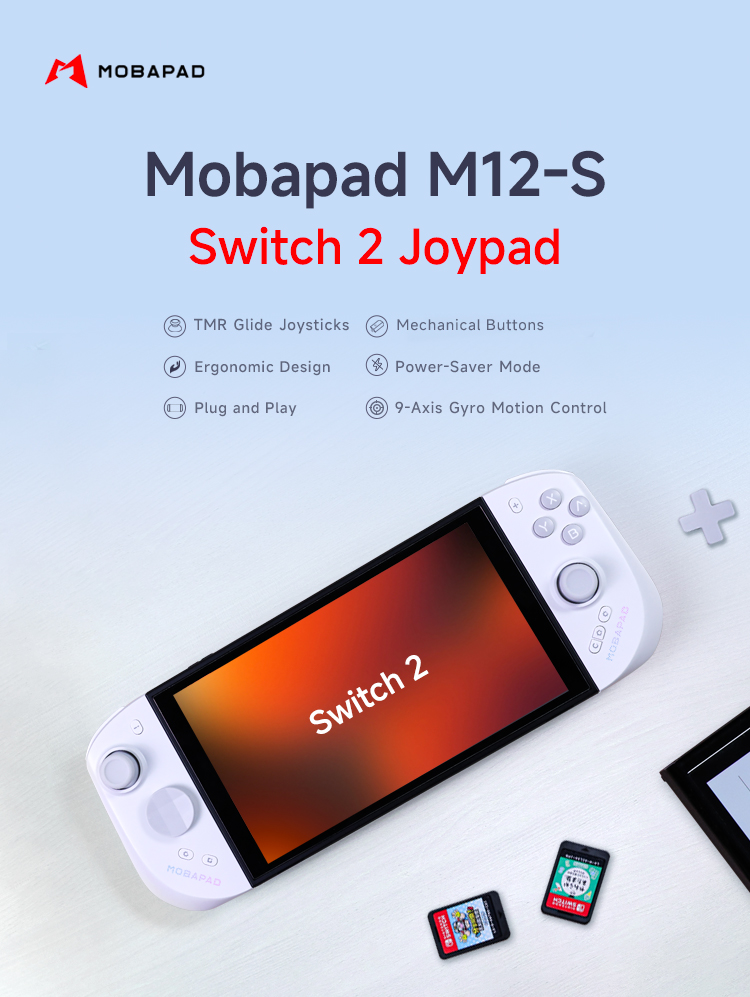 MOBAPAD M12 S Joycon Gaming Co - Gaming Keyboard Hall Effect review and price