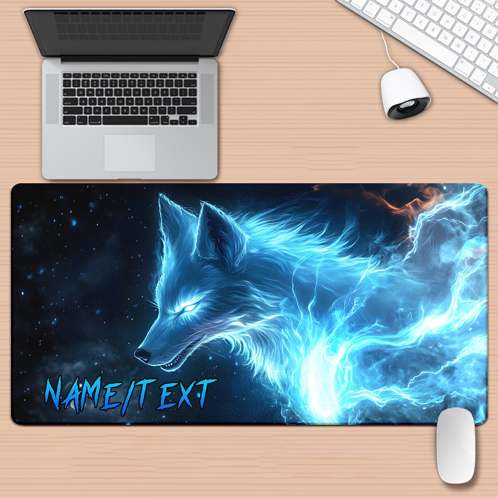 Custom Name Magic Wolf HD Prin - Gaming Keyboard Name review and price