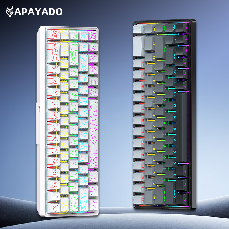 APAYADO A68 Wired Mechanical K - Keyboard Gaming Blue Switch review and price