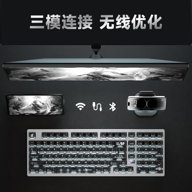 Weika Max102 Aluminum Case Wir - Gaming Keyboard Nearby review and price