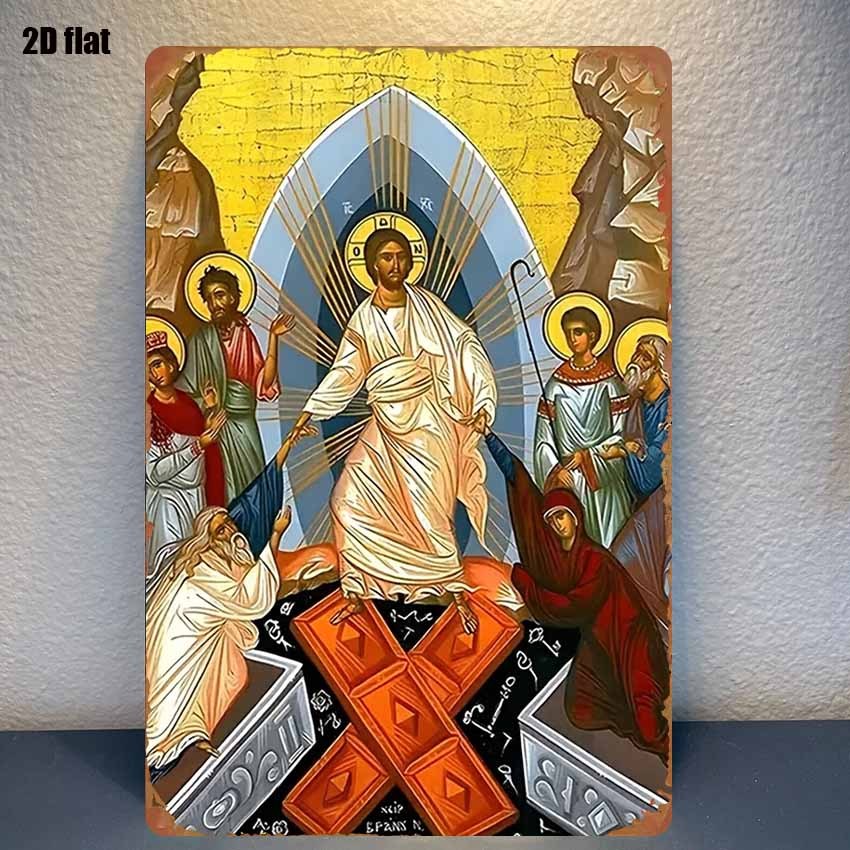 2D Vintage Metal Sign Easter A - Brass Weight Plate review and price