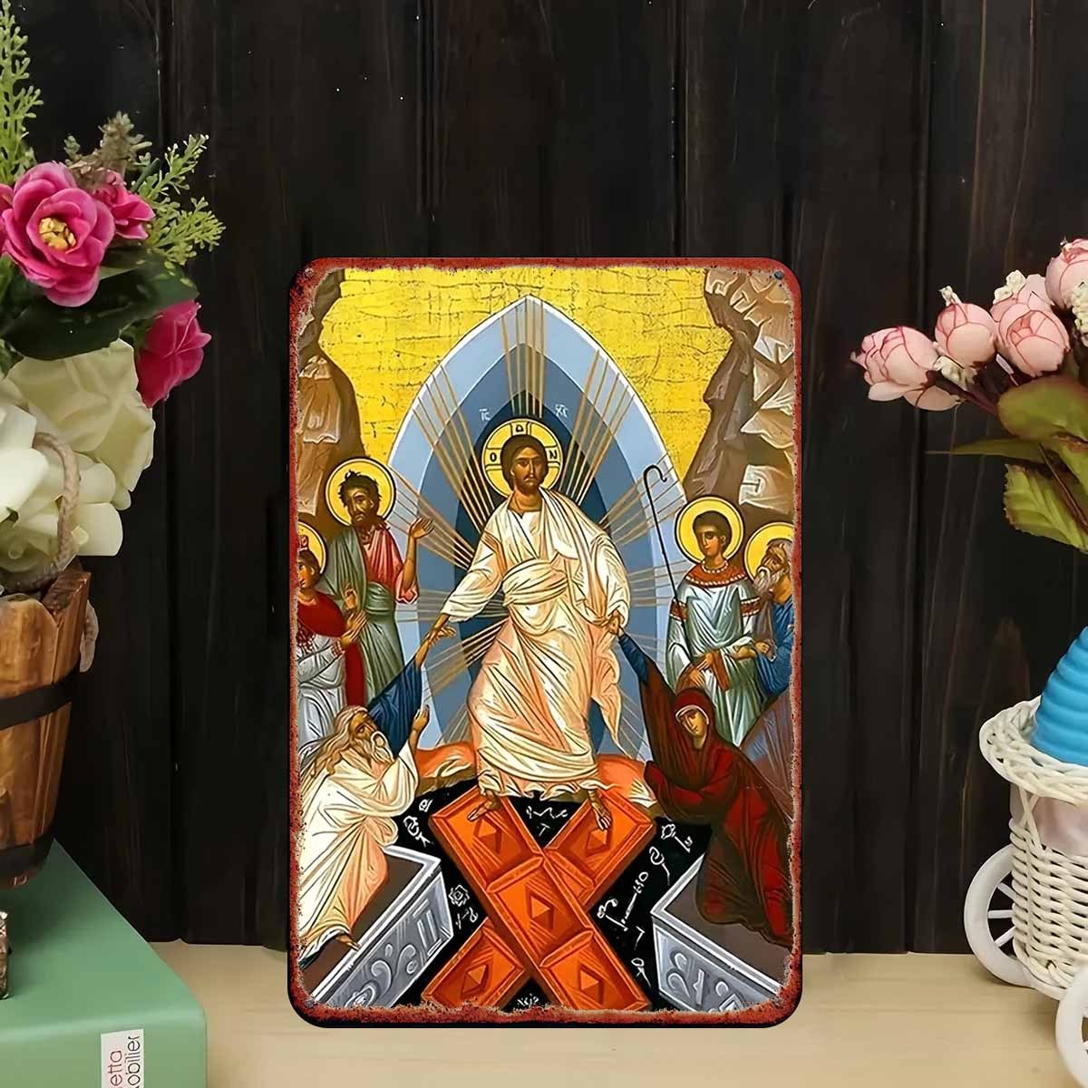 2D Vintage Metal Sign Easter A - Brass Weight Plate review and price