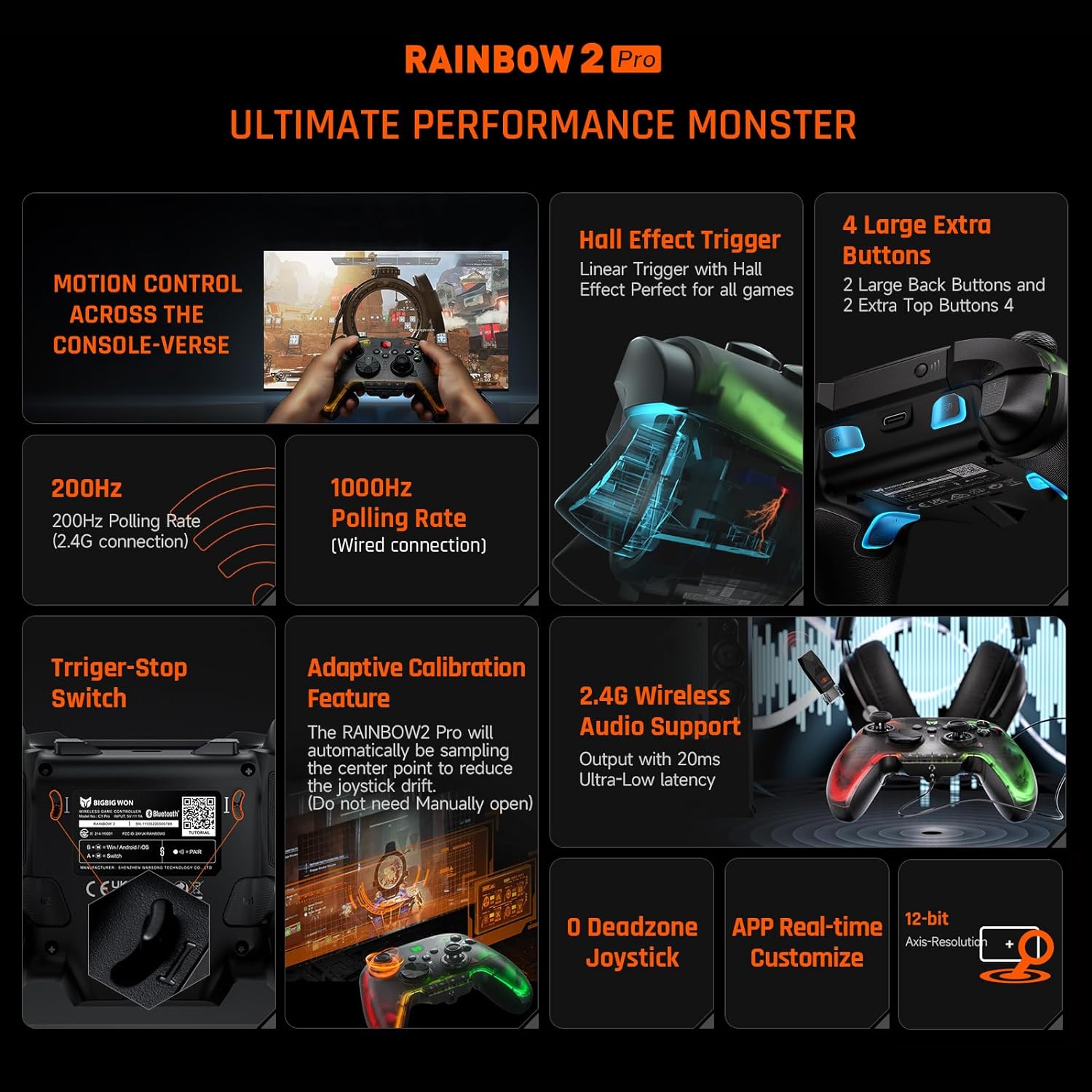 BIGBIG WON Rainbow 2 Pro Wirel - Gaming Keyboard Hall Effect review and price