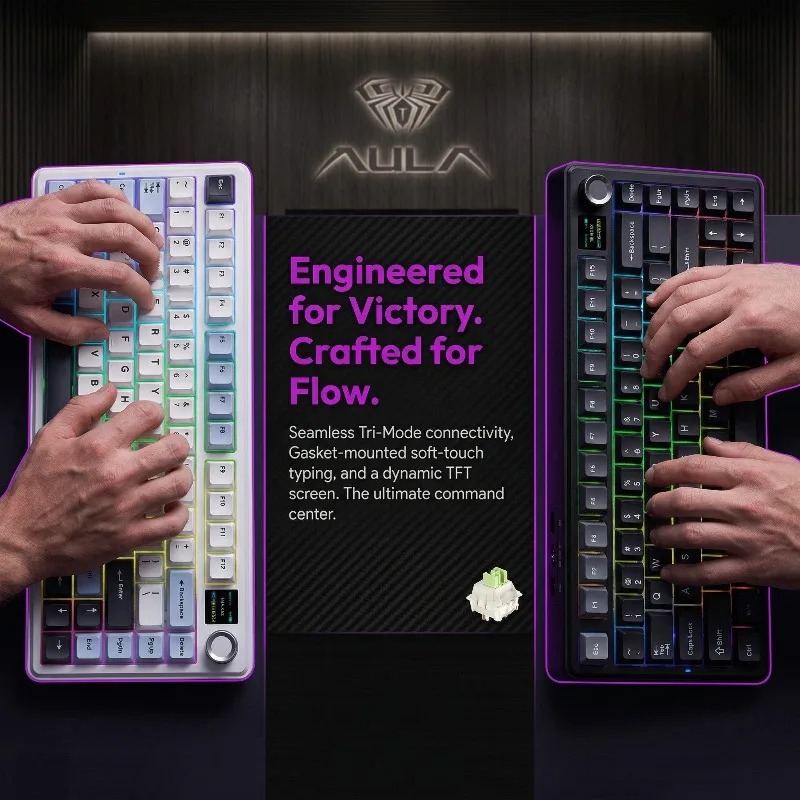 AULA F75 Max Mechanical Keyboa - Gaming Keyboard Nearby review and price