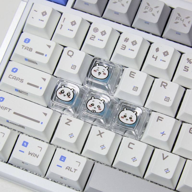 Chiikawa 4 Pcs Handmade Transp - Gaming Keyboard Best review and price