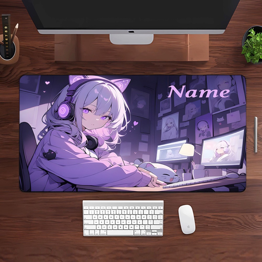 Customizable Name Anime Girl G - Gaming Keyboard Name review and price
