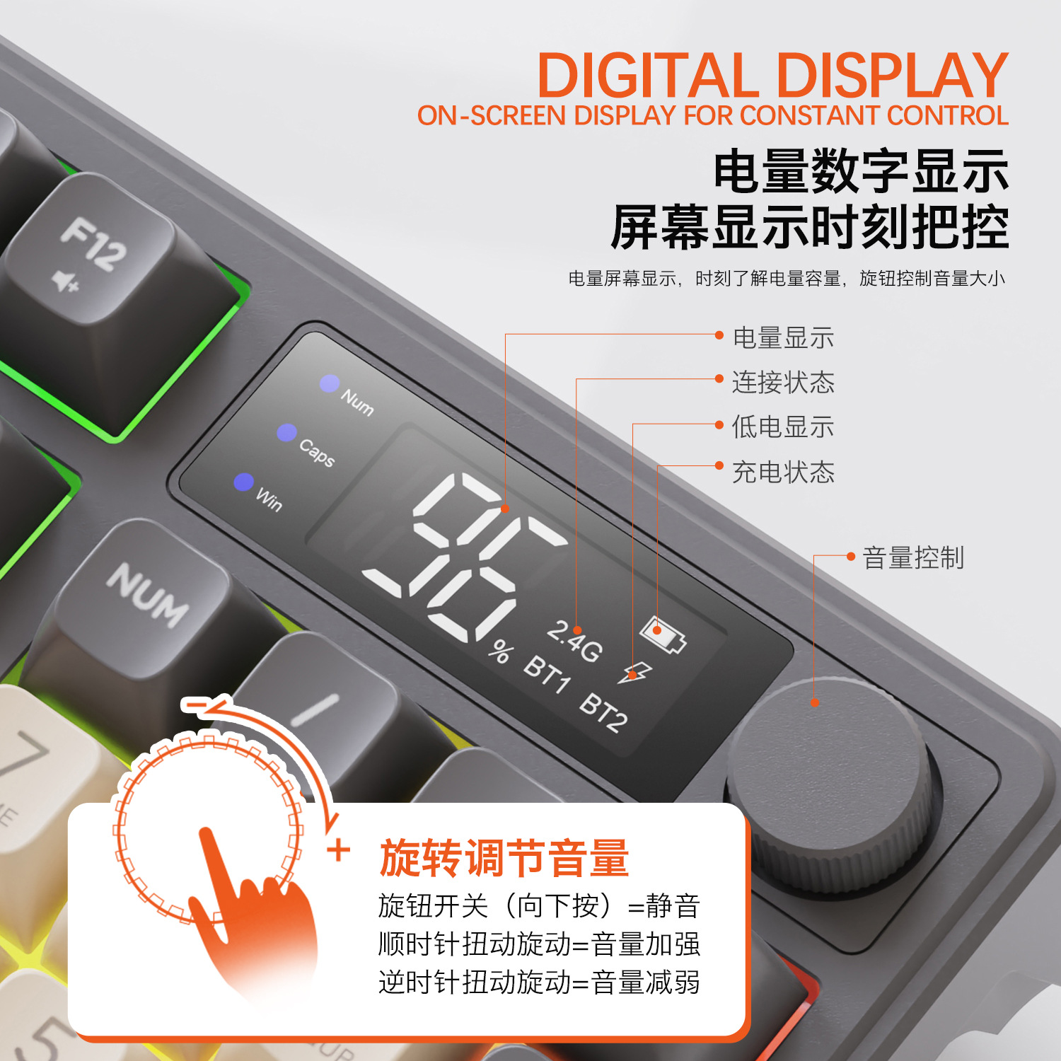 Hot Free Wolf T96 Wireless Dua - Gaming Keyboard And Mouse Set review and price