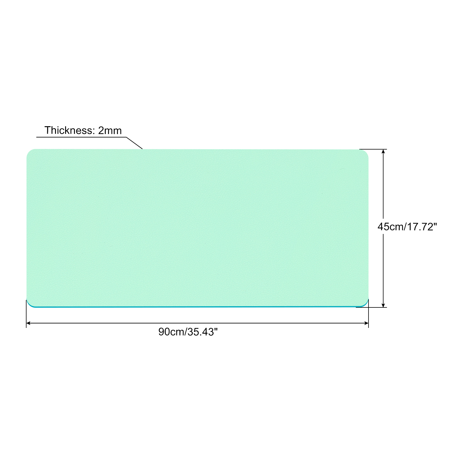 Office Desk Mat Protector PU L - Gaming Keyboard Tactile review and price