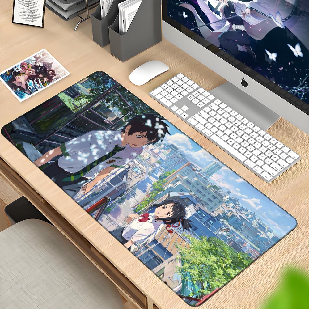 anime Your Name Mouse Pad Desk - Gaming Keyboard Name review and price