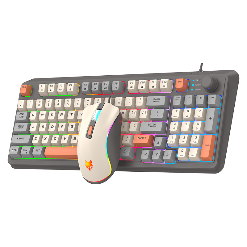 K820 USB Wired Game Keyboard M - Gaming Keyboard And Mouse Set review and price
