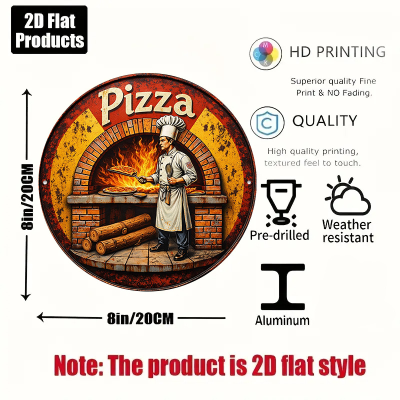 2D Retro Metal Sign, Vintage P - Brass Weight Plate review and price