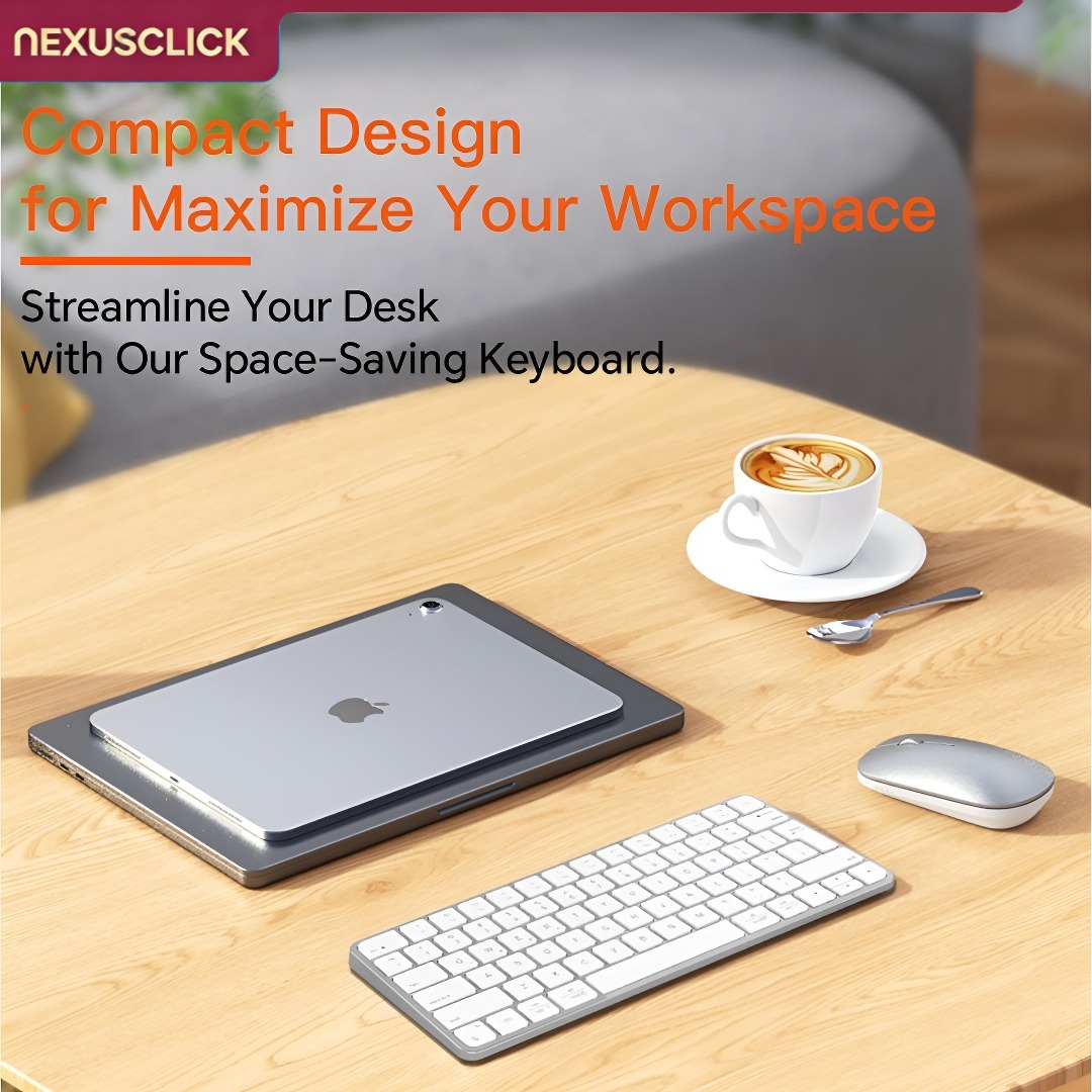 NexusClick Ultra Slim Wireless - Gaming Keyboard That Is Quiet review and price