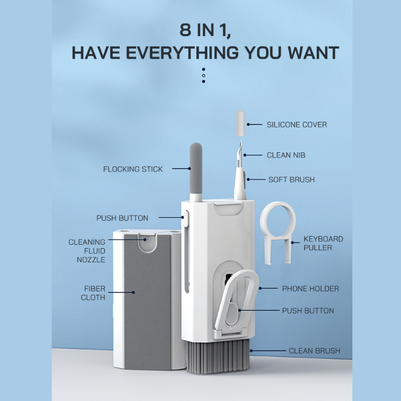 8 In 1 Cleaning Computer Keybo - Keycap Puller Ring review and price
