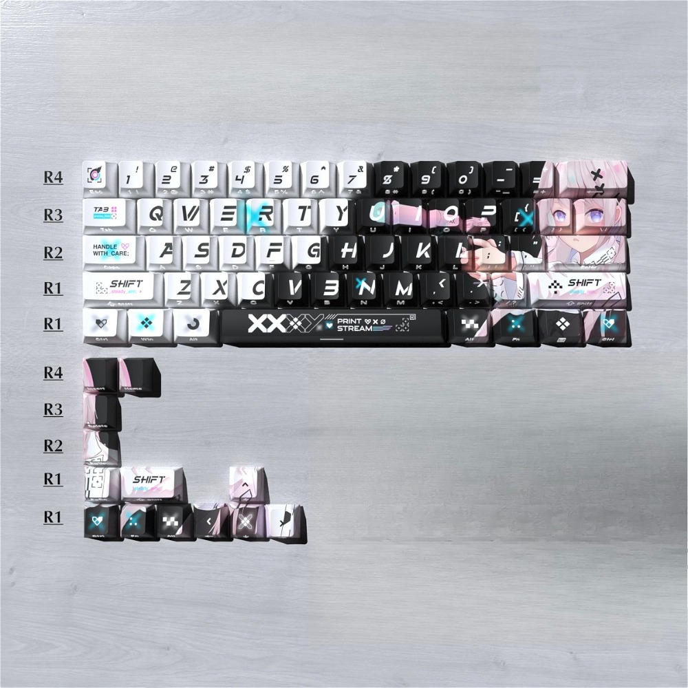 Double-shot Side Print Thocky  - Gaming Keyboard Thocky review and price