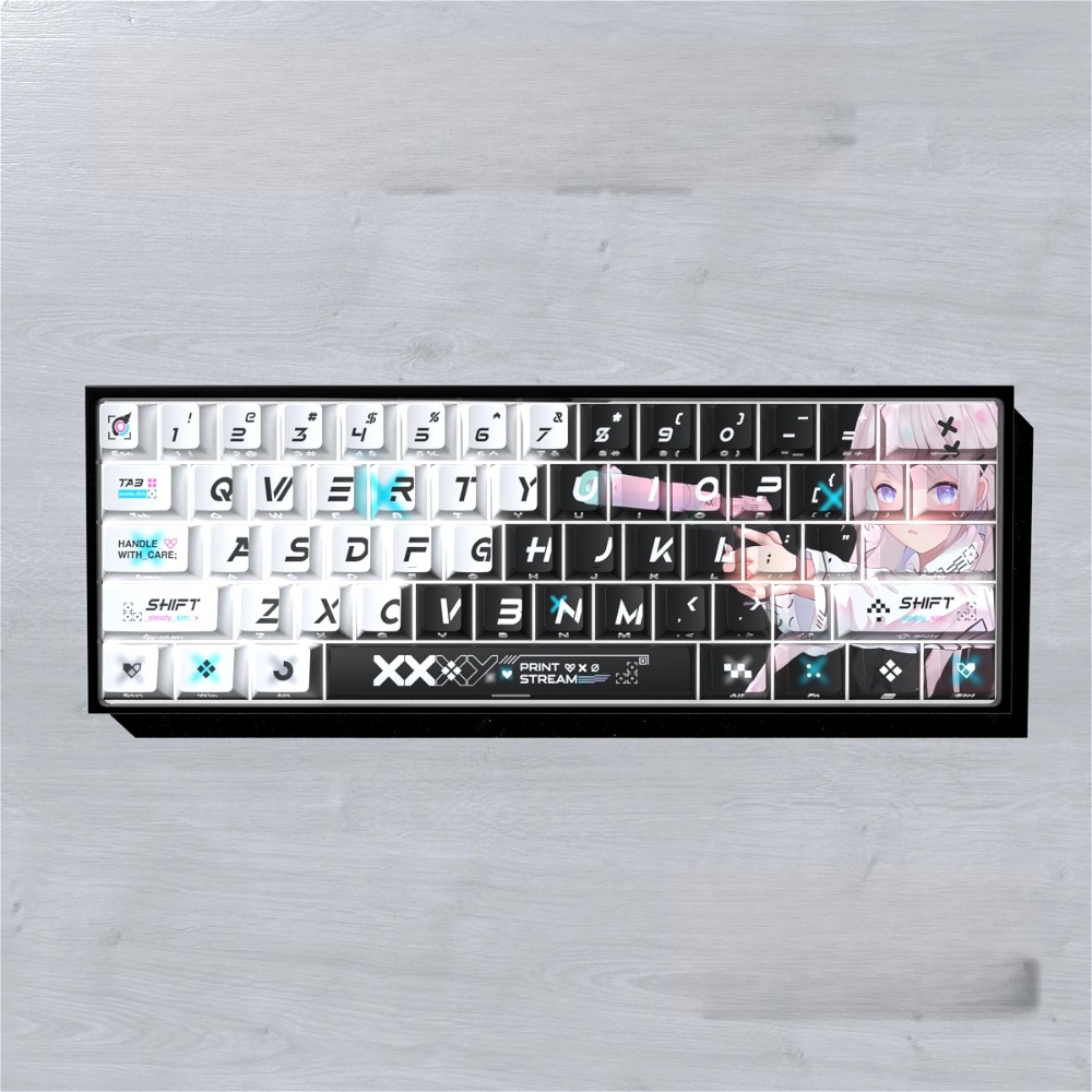 Double-shot Side Print Thocky  - Gaming Keyboard Thocky review and price